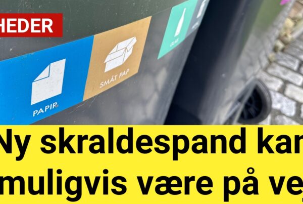 Ny skraldespand kan muligvis være på vej