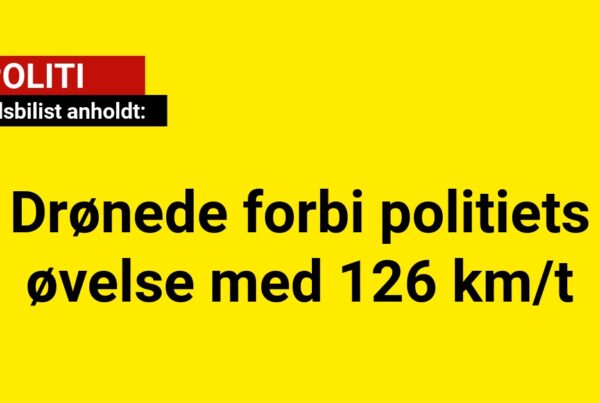 Vanvidsbilist anholdt: