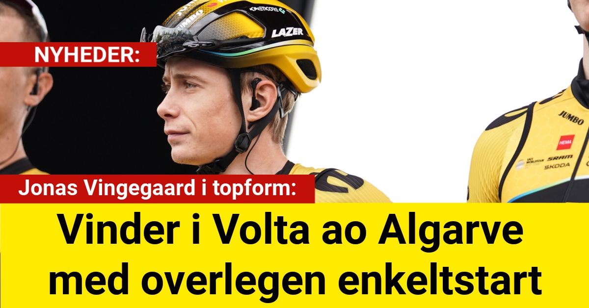 Jonas Vingegaard i topform: