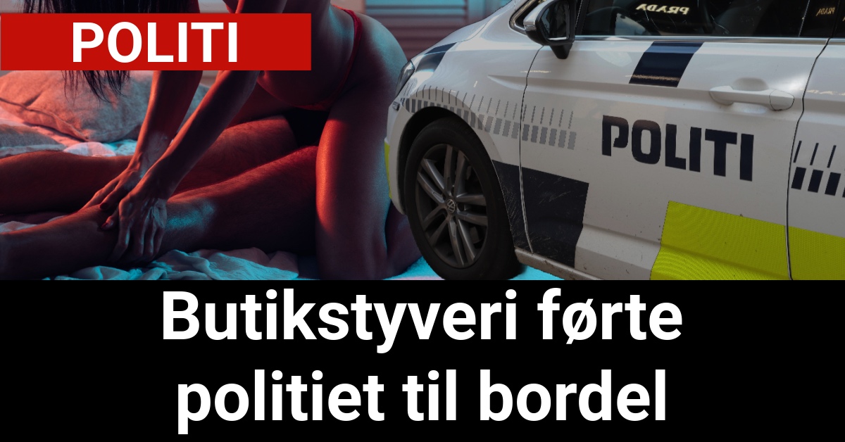 Butikstyveri førte politiet til bordel: