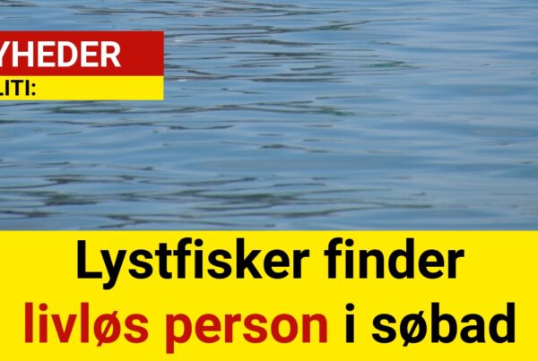 Lystfisker finder livløs person i søbad