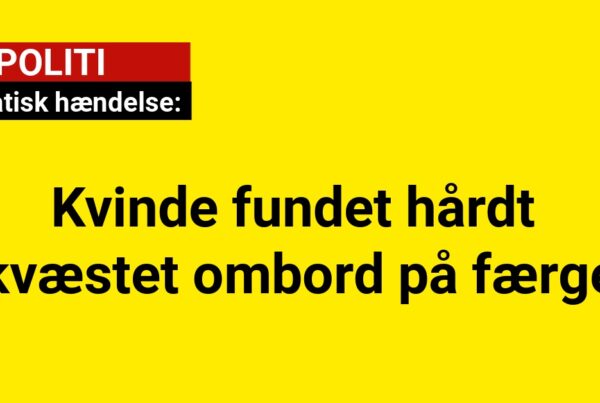 Dramatisk hændelse: