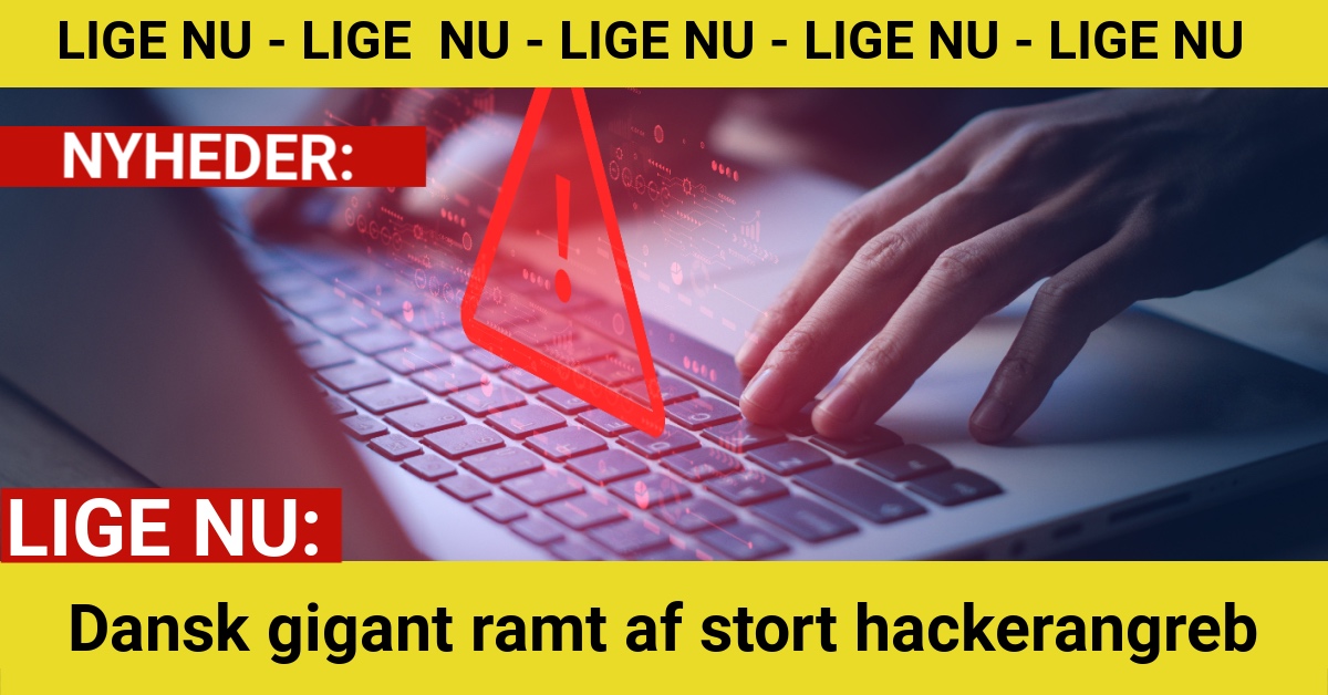 Dansk gigant ramt af stort hackerangreb