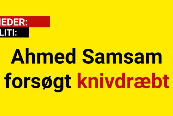 Ahmed Samsam forsøgt knivdræbt