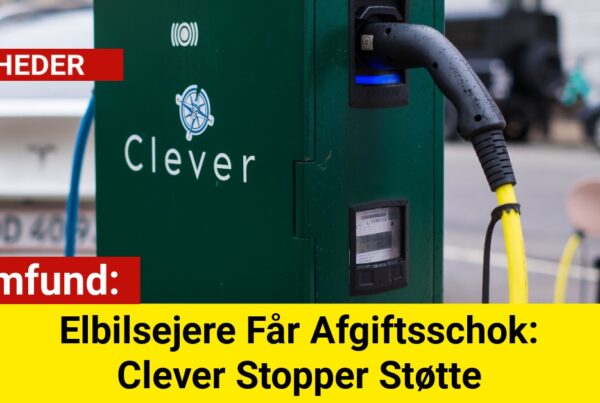 Elbilsejere Får Afgiftsschok: Clever Stopper Støtte