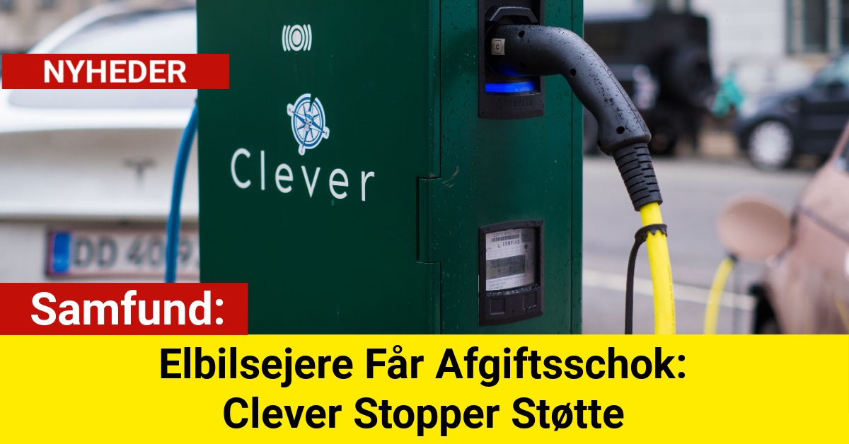 Elbilsejere Får Afgiftsschok: Clever Stopper Støtte