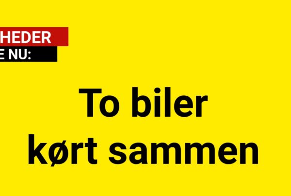 To biler kørt sammen