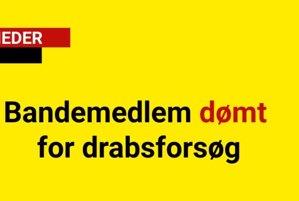 Bandemedlem dømt for drabsforsøg