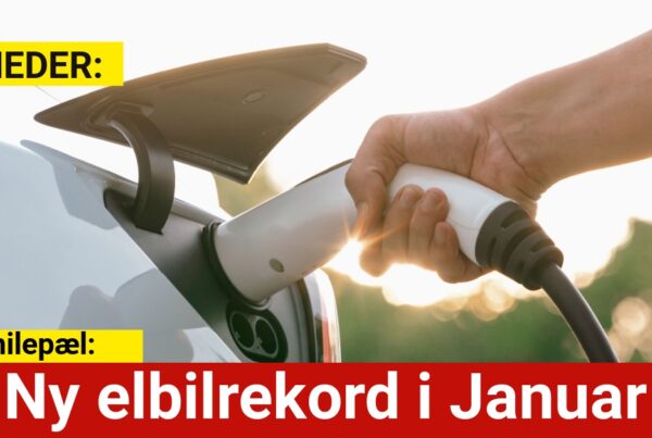 Ny milepæl: Ny elbilrekord i Januar