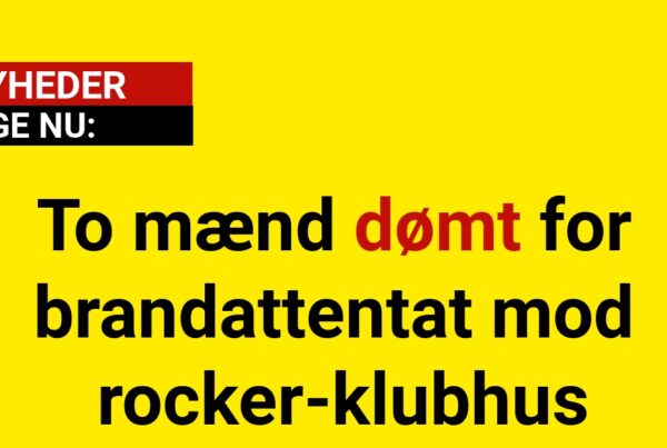 To mænd dømt for brandattentat mod rocker-klubhus