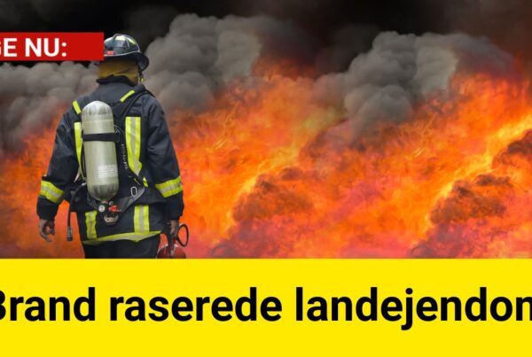 Brand raserede landejendom