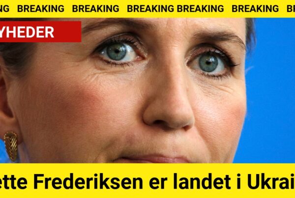 BREAKING: Mette Frederiksen er landet i Ukraine