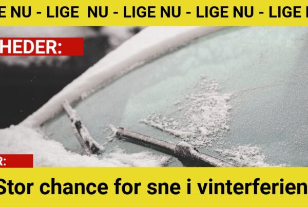 Stor chance for sne i vinterferien