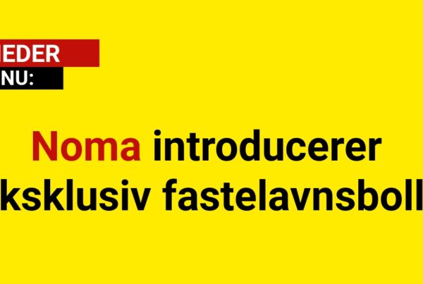 Noma introducerer eksklusiv fastelavnsbolle