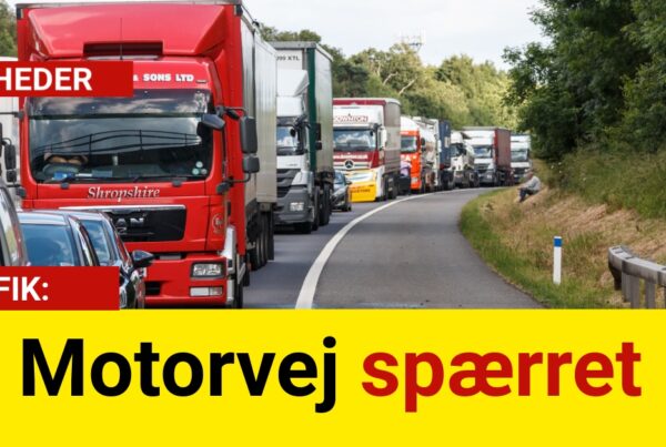 Motorvej spærretMotorvej spærret