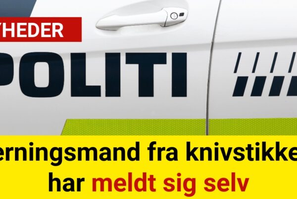 Gerningsmand fra knivstikkeri har meldt sig selv