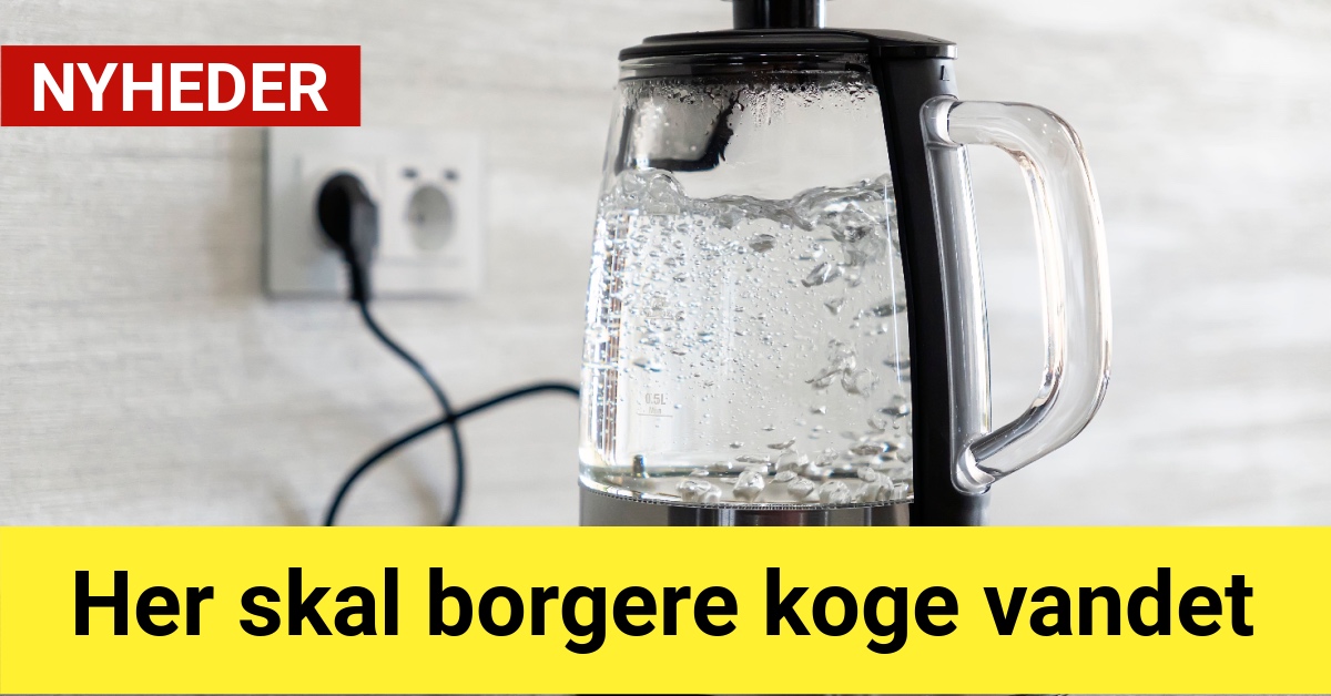 Her skal borgere koge vandet