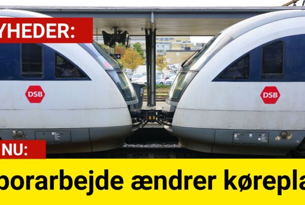 Sporarbejde ændrer køreplan