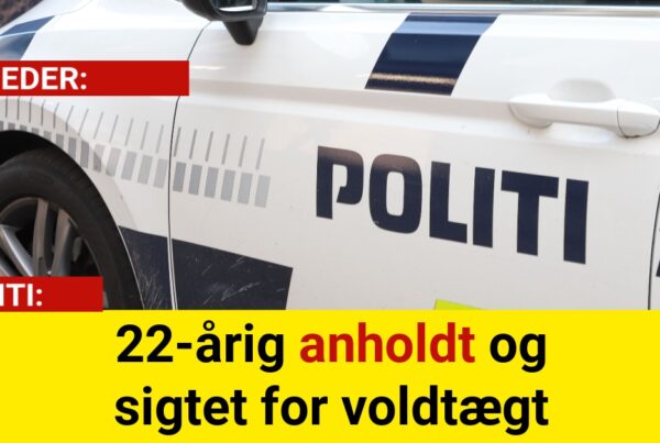 22-årig anholdt og sigtet for voldtægt