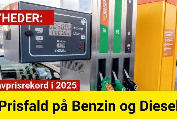 Prisfald på Benzin og Diesel: Ny Lavprisrekord i 2025