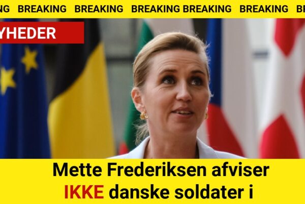 Mette Frederiksen afviser ikke danske soldater i Ukraine