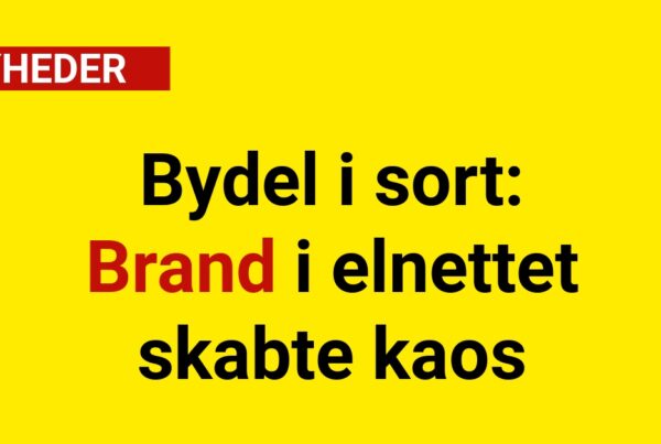 Bydel i sort: Brand i elnettet skabte kaos