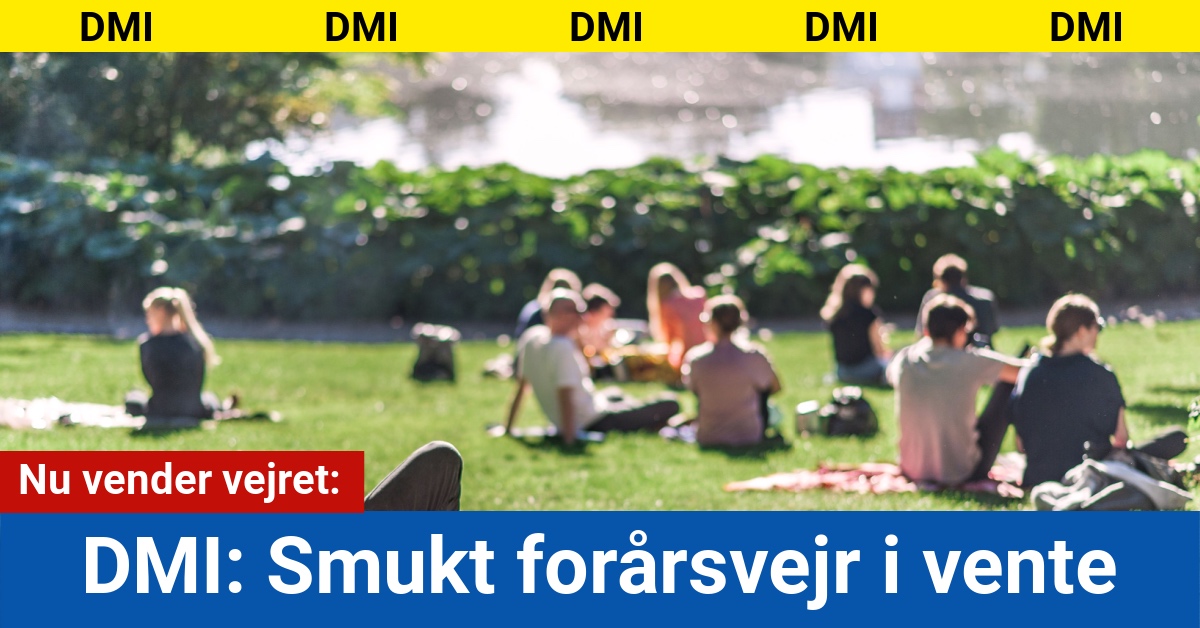 DMI: Smukt forårsvejr i vente