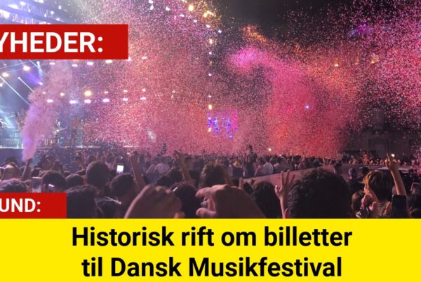 Historisk rift om billetter til Dansk Musikfestival