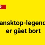Dansktop-legende er gået bort