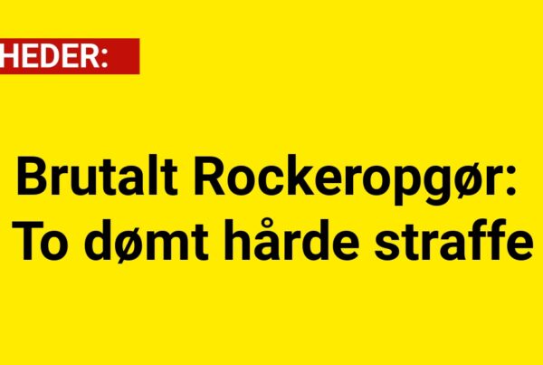 Brutalt Rockeropgør: To dømt hårde straffe