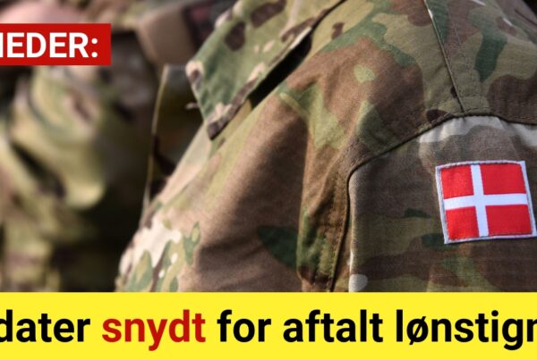 Soldater snydt for aftalt lønstigning