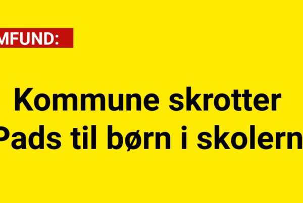 Kommune skrotter iPads til børn i skolerne