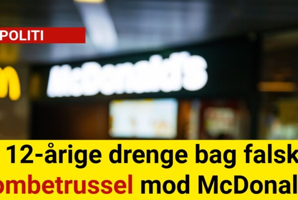 12-årige drenge bag falsk bombetrussel mod McDonald's