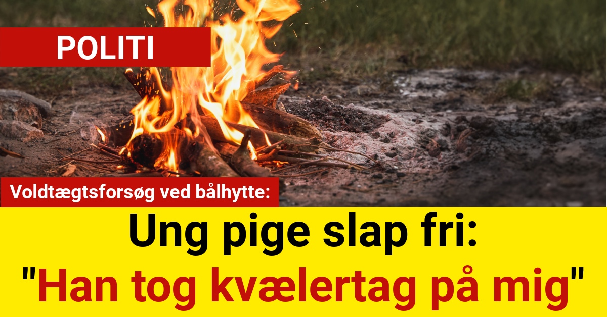 voldtægtsforsøg ved bålhytte