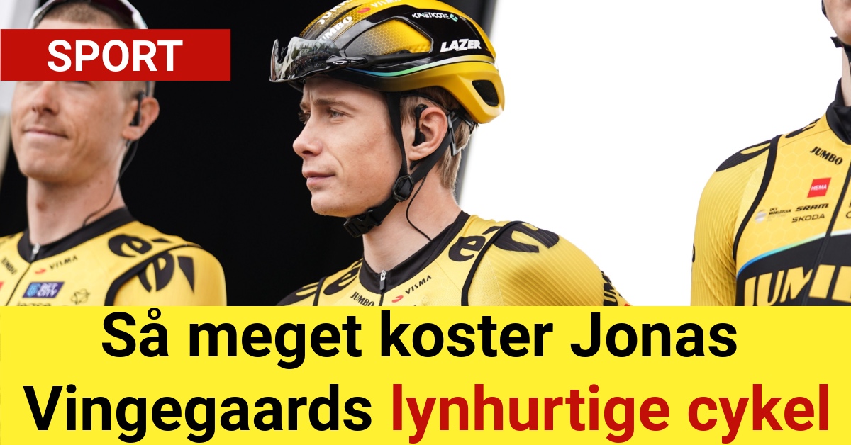 Så meget koster Jonas Vingegaards lynhurtige cykel