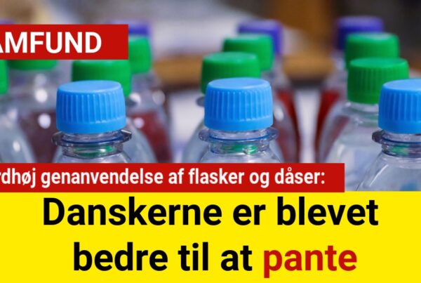 Rekordhøj genanvendelse af flasker