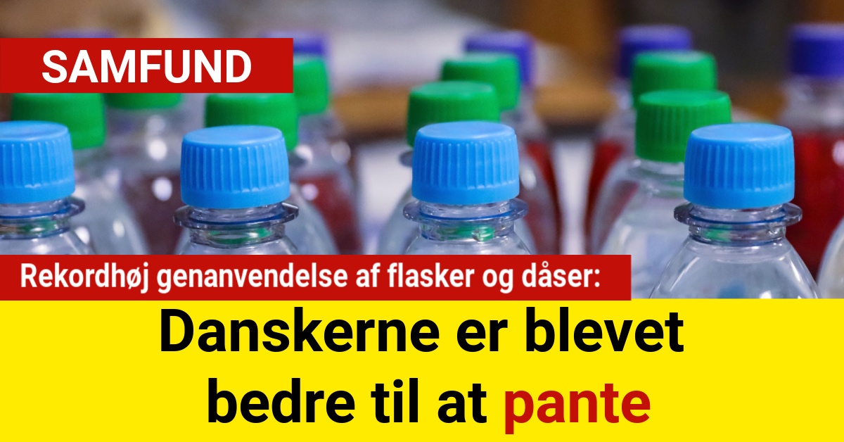 Rekordhøj genanvendelse af flasker