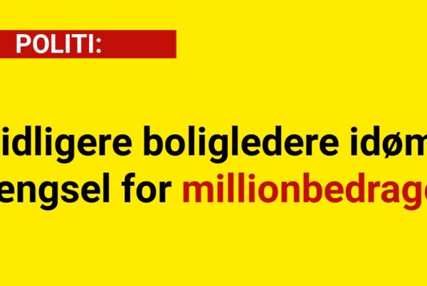 Tidligere boligledere idømt fængsel for millionbedrageri