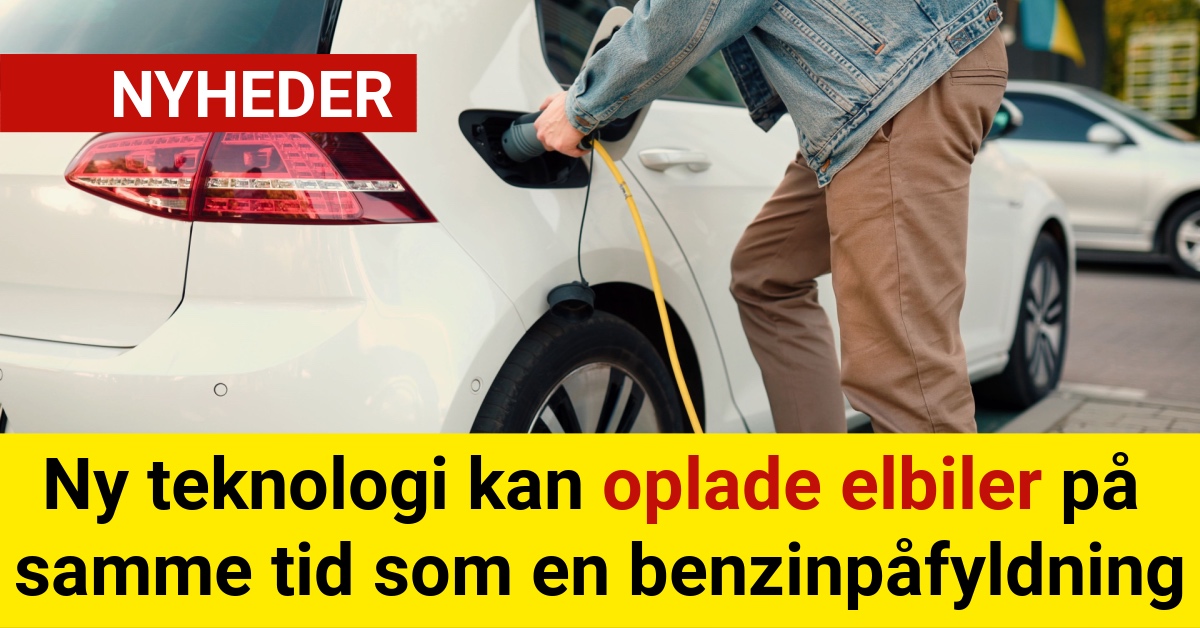 Ny teknologi kan oplade elbiler på samme tid som en benzinpåfyldning