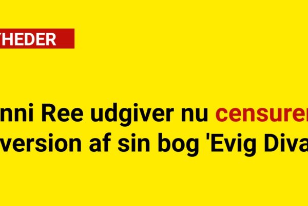 Janni Ree udgiver nu censureret version af sin bog 'Evig Diva'