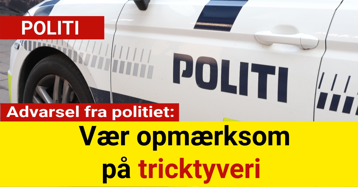 Advarsel fra politiet: