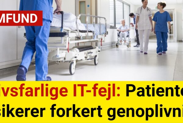 Livsfarlige IT-fejl: Patienter risikerer forkert genoplivning