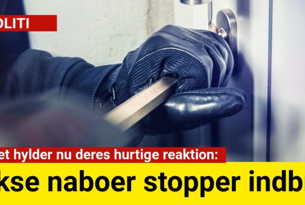 Politiet hylder nu deres hurtige reaktion