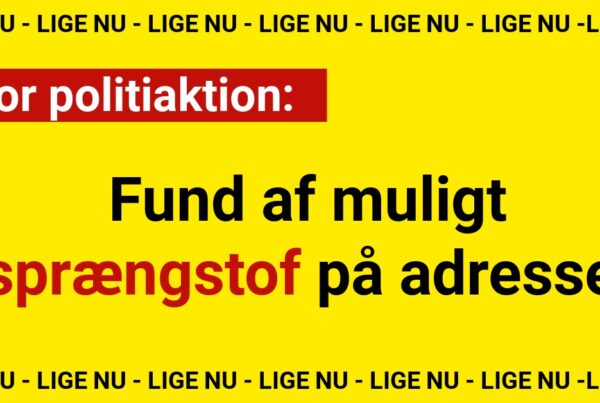 Stor politiaktion: