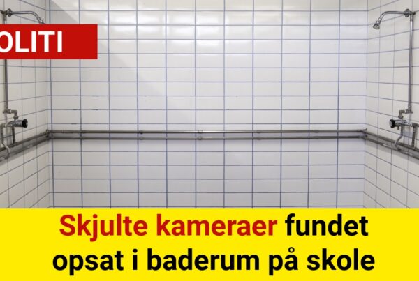 Skjulte kameraer fundet opsat i baderum på skole