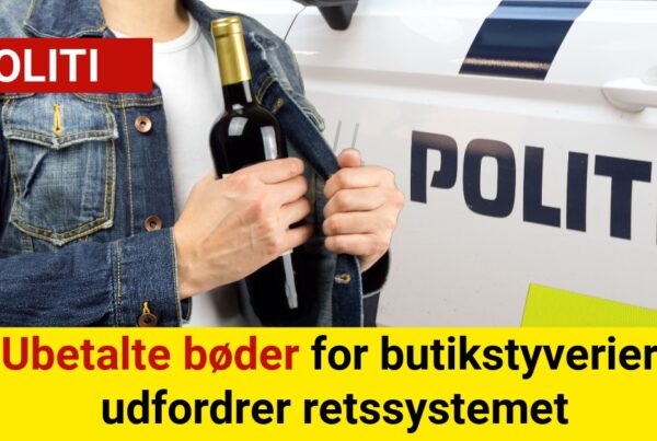 Ubetalte bøder for butikstyverier udfordrer retssystemet​