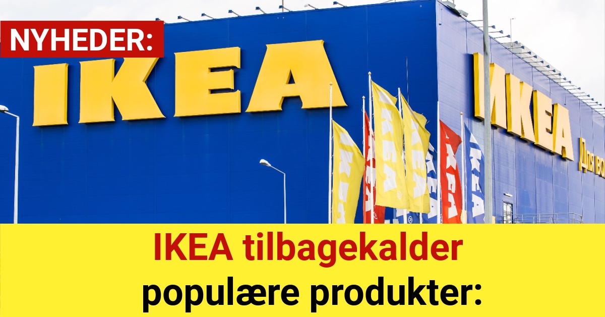 IKEA tilbagekalder populære produkter: 'Risiko for elektrisk stød'