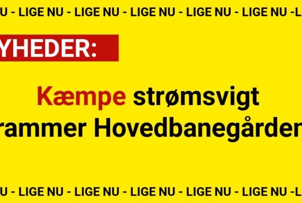 Kæmpe strømsvigt rammer Hovedbanegården