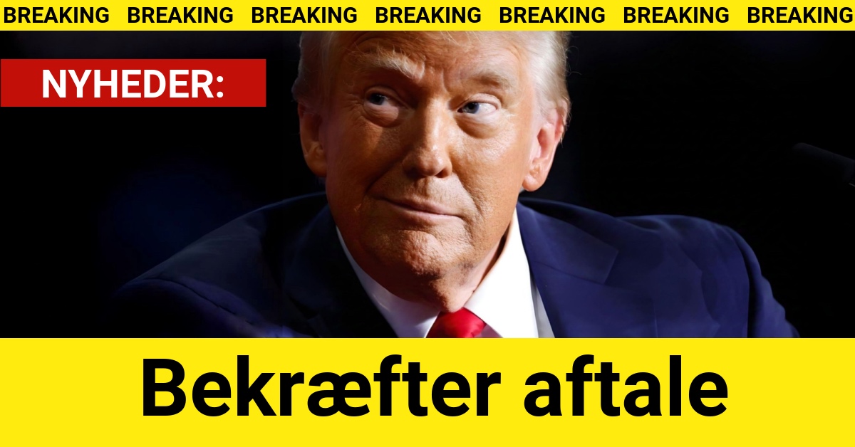 BREAKING: Bekræfter aftale