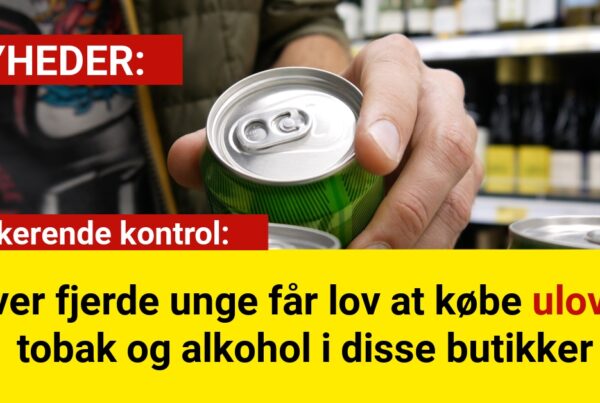 Hver fjerde unge får lov at købe ulovlig tobak og alkohol i disse butikker